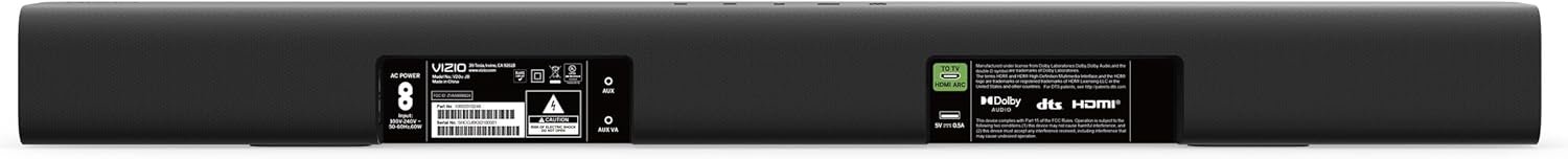 VIZIO V-Series 2.0 Compact Sound Bar with Dolby Audio, DTS:X, Bluetooth V20x-J8 - Image 8