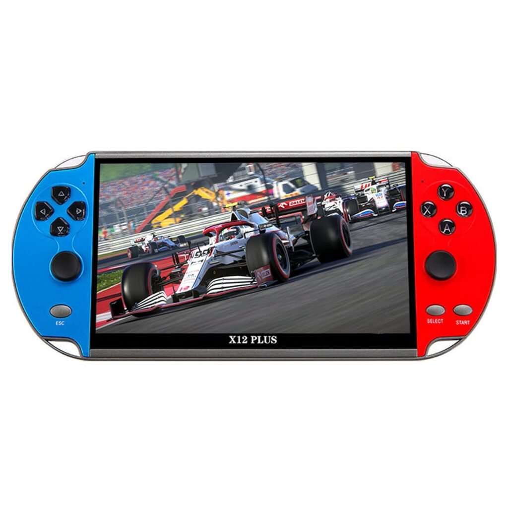 TCDSTAR Original factory 16GB Retro Handheld Games Player x 12 plus 10000games Portab 7 Inch e-book MP5 Video Game Consoles Birthday Gift for kids Adults