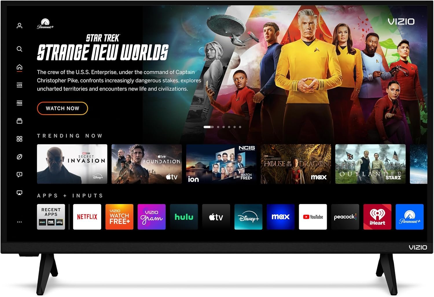 VIZIO 40-inch Full HD 1080p Smart TV with DTS Virtual: X, Alexa Compatibility, Google Cast Built-in, Bluetooth Headphone Capable, (VFD40M-08 New)